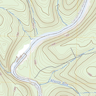 United States Geological Survey Lucinda, PA (2023, 24000-Scale) digital map
