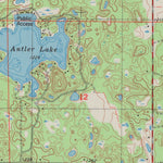 United States Geological Survey Luck, WI (1983, 24000-Scale) digital map
