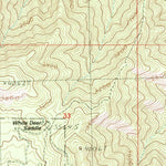 United States Geological Survey Luckett Mountain, CA (1987, 24000-Scale) digital map