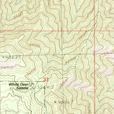 United States Geological Survey Luckett Mountain, CA (1987, 24000-Scale) digital map