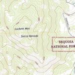 United States Geological Survey Luckett Mountain, CA (2021, 24000-Scale) digital map