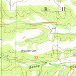 United States Geological Survey Luckett Ridge, MO (1975, 24000-Scale) digital map
