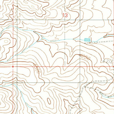 United States Geological Survey Lucky Lake, NM (1988, 24000-Scale) digital map