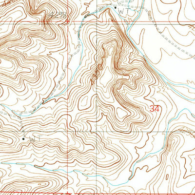 United States Geological Survey Lucky Lake, NM (1988, 24000-Scale) digital map