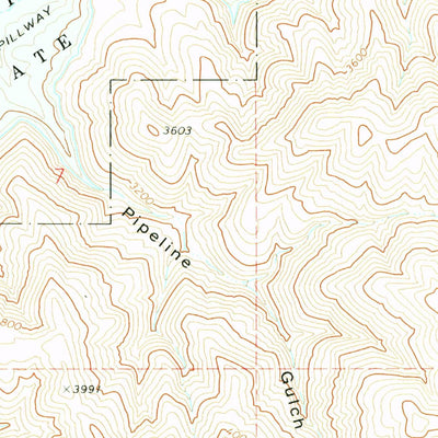 United States Geological Survey Lucky Peak, ID (1972, 24000-Scale) digital map