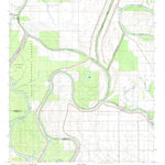 United States Geological Survey Lucre, MS (1988, 24000-Scale) digital map