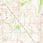 United States Geological Survey Lucy Creek, OK (1978, 24000-Scale) digital map