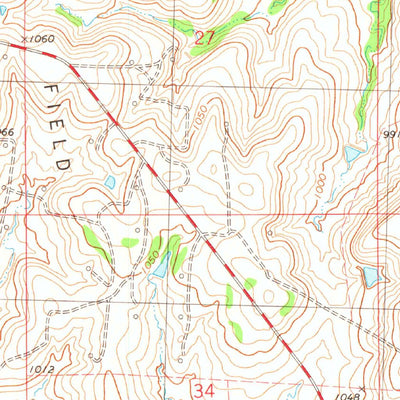 United States Geological Survey Lucy Creek, OK (1978, 24000-Scale) digital map
