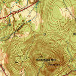 United States Geological Survey Ludlow, MA (1939, 31680-Scale) digital map
