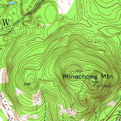 United States Geological Survey Ludlow, MA (1954, 24000-Scale) digital map