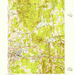 United States Geological Survey Ludlow, MA (1954, 31680-Scale) digital map
