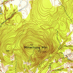 United States Geological Survey Ludlow, MA (1954, 31680-Scale) digital map