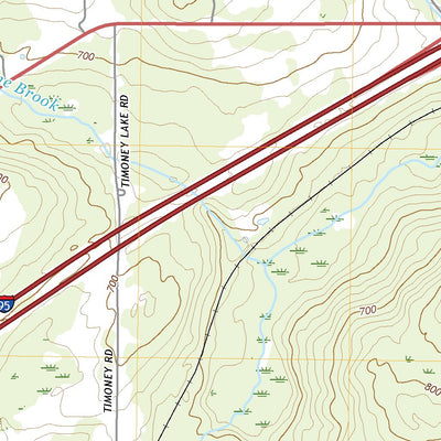 United States Geological Survey Ludlow, ME (2021, 24000-Scale) digital map