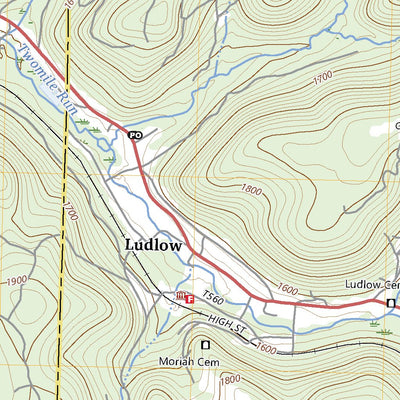 United States Geological Survey Ludlow, PA (2023, 24000-Scale) digital map