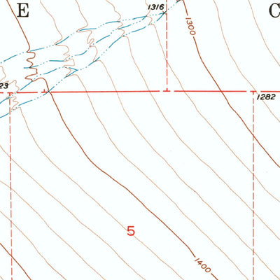 United States Geological Survey Ludlow SE, CA (1954, 24000-Scale) digital map