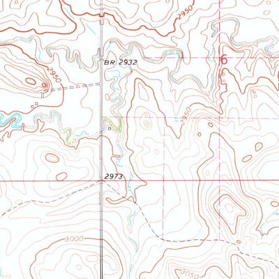 United States Geological Survey Ludlow SE, SD (1968, 24000-Scale) digital map