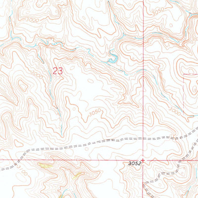 United States Geological Survey Ludlow SE, SD (1968, 24000-Scale) digital map
