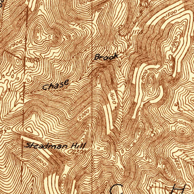 United States Geological Survey Ludlow, VT (1928, 48000-Scale) digital map