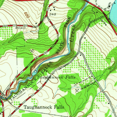 United States Geological Survey Ludlowville, NY (1942, 24000-Scale) digital map