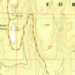United States Geological Survey Ludwig, AR (1980, 24000-Scale) digital map