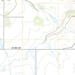 United States Geological Survey Lueders NE, TX (2022, 24000-Scale) digital map