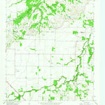 United States Geological Survey Lueders NW, TX (1965, 24000-Scale) digital map