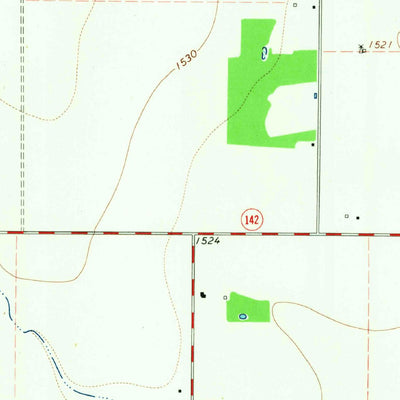 United States Geological Survey Lueders NW, TX (1965, 24000-Scale) digital map