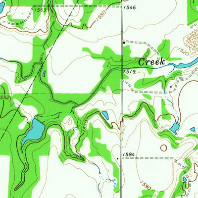 United States Geological Survey Lueders West, TX (1965, 24000-Scale) digital map