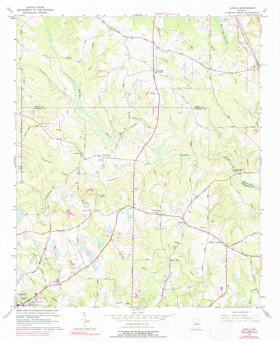 United States Geological Survey Luella, GA (1964, 24000-Scale) digital map