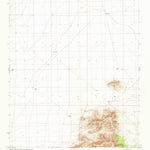 United States Geological Survey Luera Mountains NW, NM (1981, 24000-Scale) digital map