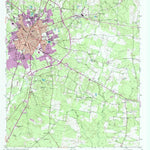 United States Geological Survey Lufkin, TX (1949, 24000-Scale) digital map