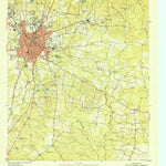 United States Geological Survey Lufkin, TX (1950, 24000-Scale) digital map