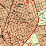 United States Geological Survey Lufkin, TX (1950, 24000-Scale) digital map