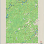 United States Geological Survey Lugerville, WI (1970, 24000-Scale) digital map