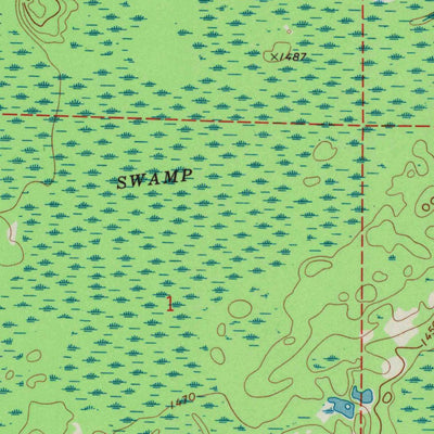 United States Geological Survey Lugerville, WI (1970, 24000-Scale) digital map