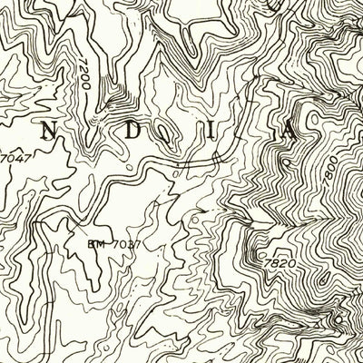 United States Geological Survey Lukachukai, AZ (1955, 24000-Scale) digital map
