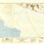 United States Geological Survey Lukeville, AZ (1954, 250000-Scale) digital map