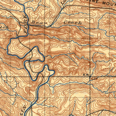 United States Geological Survey Lukfata, OK (1902, 125000-Scale) digital map