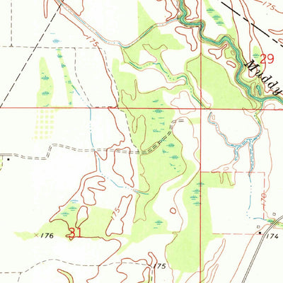 United States Geological Survey Lula, MS (1969, 24000-Scale) digital map