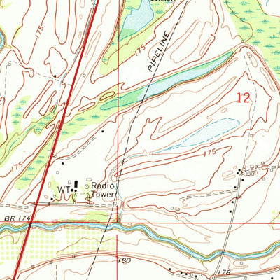 United States Geological Survey Lula, MS (1969, 24000-Scale) digital map