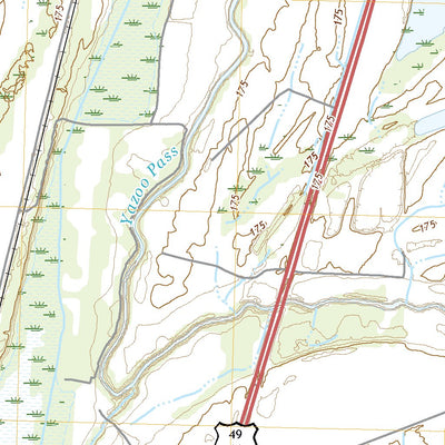 United States Geological Survey Lula, MS (2020, 24000-Scale) digital map