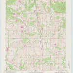 United States Geological Survey Lula, OK (1958, 24000-Scale) digital map