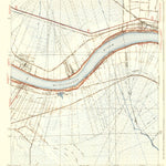 United States Geological Survey Luling, LA (1938, 31680-Scale) digital map
