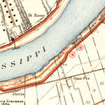 United States Geological Survey Luling, LA (1938, 31680-Scale) digital map