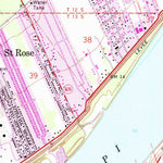 United States Geological Survey Luling, LA (1967, 24000-Scale) digital map