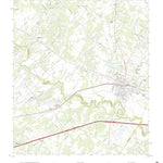 United States Geological Survey Luling, TX (2022, 24000-Scale) digital map