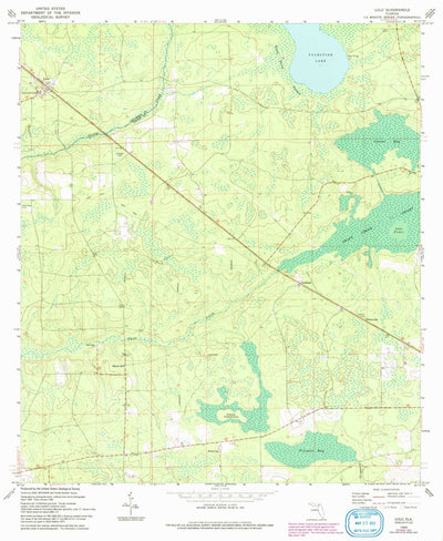 United States Geological Survey Lulu, FL (1966, 24000-Scale) digital map