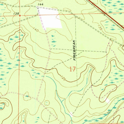 United States Geological Survey Lulu, FL (1966, 24000-Scale) digital map