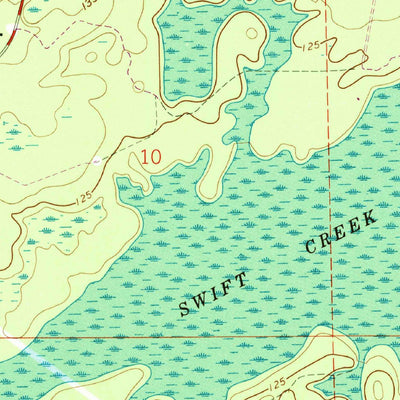 United States Geological Survey Lulu, FL (1966, 24000-Scale) digital map