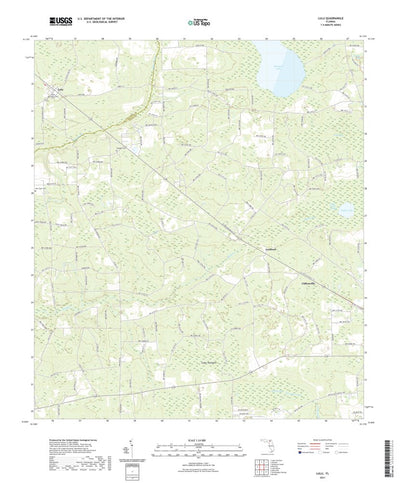 United States Geological Survey Lulu, FL (2021, 24000-Scale) digital map
